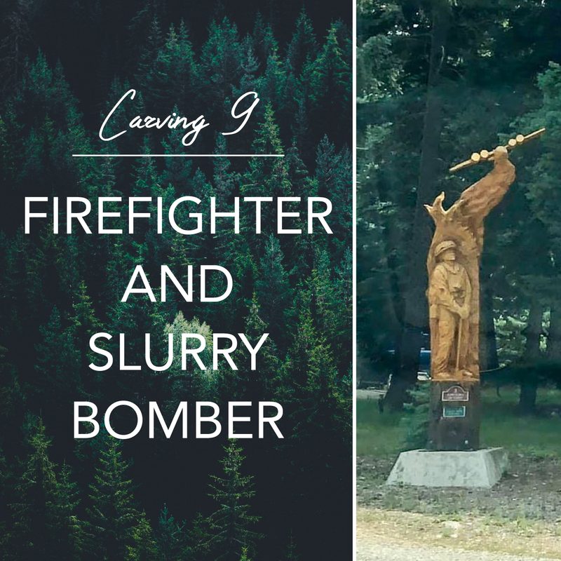 Carving 9: Firefighter and Slurry Bomber